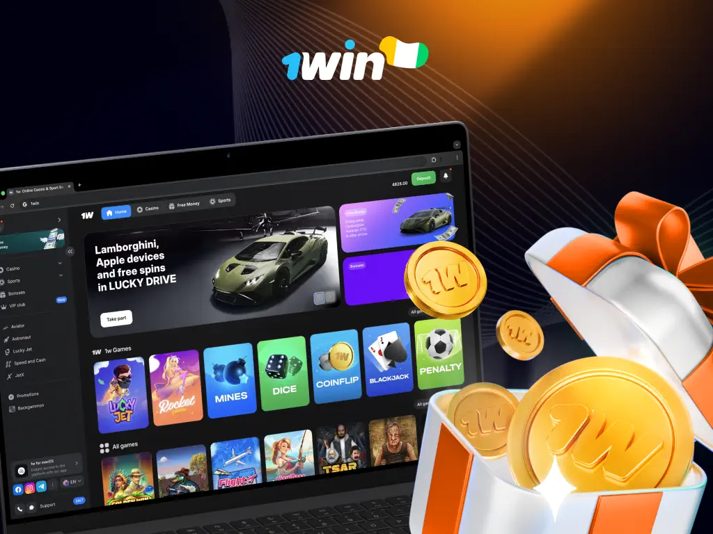 1win Côte d'Ivoire : Paris Sportifs, Casino et Bonus Généreux 2025